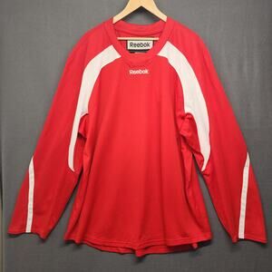 Reebok Hockey Practice Jersey Mens XXL 20P00 Red #38